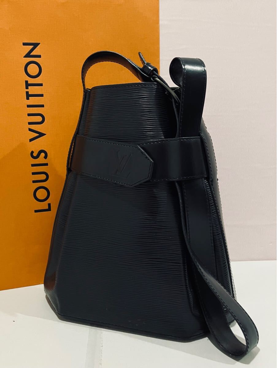 LOUIS VUITTON 極上美品 サックデポール ブラック バッグ ルイ LOUIS VUITTON 極上美品 サックデポール ブラック バッグ ルイ