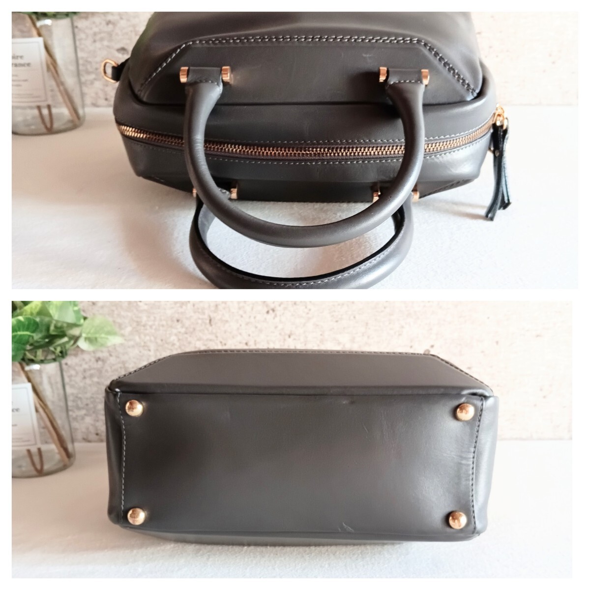 良品 イアクッチ 2way レザー ショルダー ハンドバッグ 良品 イアクッチ 2way レザー ショルダー ハンドバッグ