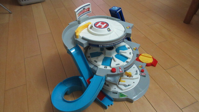 ★トミカタウン ぐるぐるシュート DX トミカパーキング 欠品有り 箱&説明書付き トミカC-HR無し_画像7