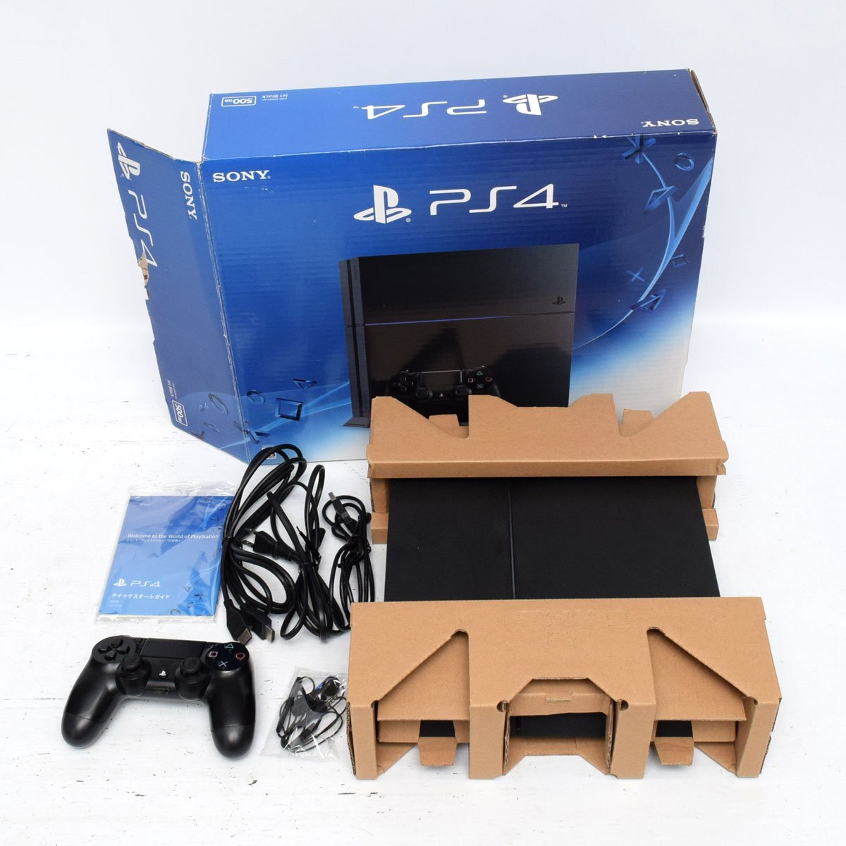 SONY PS4本体 500GB ジェットブラック CUH-1200AB01 動作確認済 SONY PS4本体 500GB ジェットブラック CUH-1200AB01 動作確認済