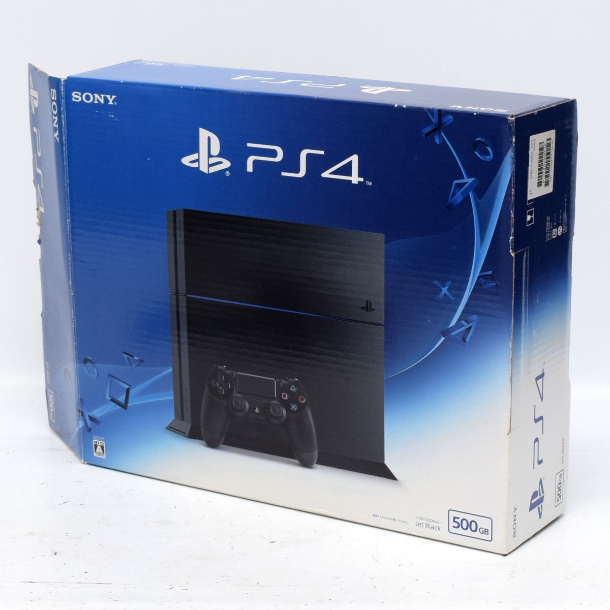 SONY PS4本体 500GB ジェットブラック CUH-1200AB01 動作確認済 SONY PS4本体 500GB ジェットブラック CUH-1200AB01 動作確認済