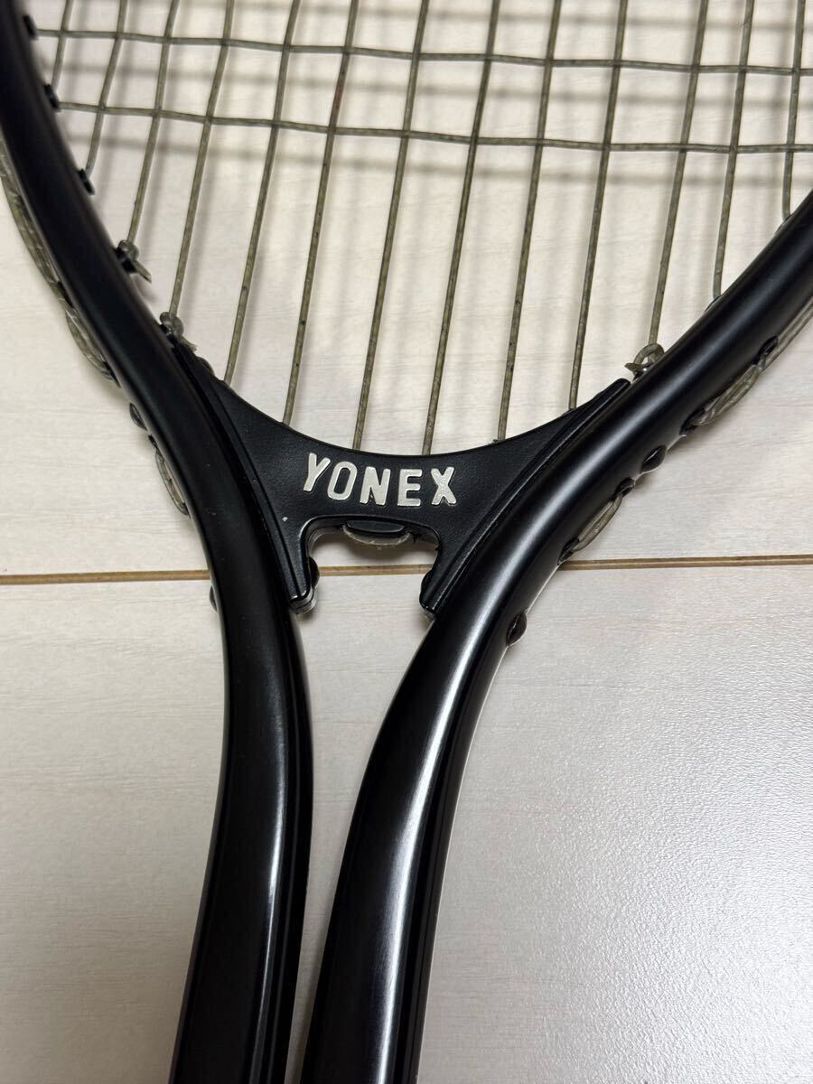 YONEX 軟式テニスラケット　 TS-9500 ヨネックスラケットカバー　KAWASAKIラケットカバー　ガット　新品未使用　セット　ヴィンテージ品