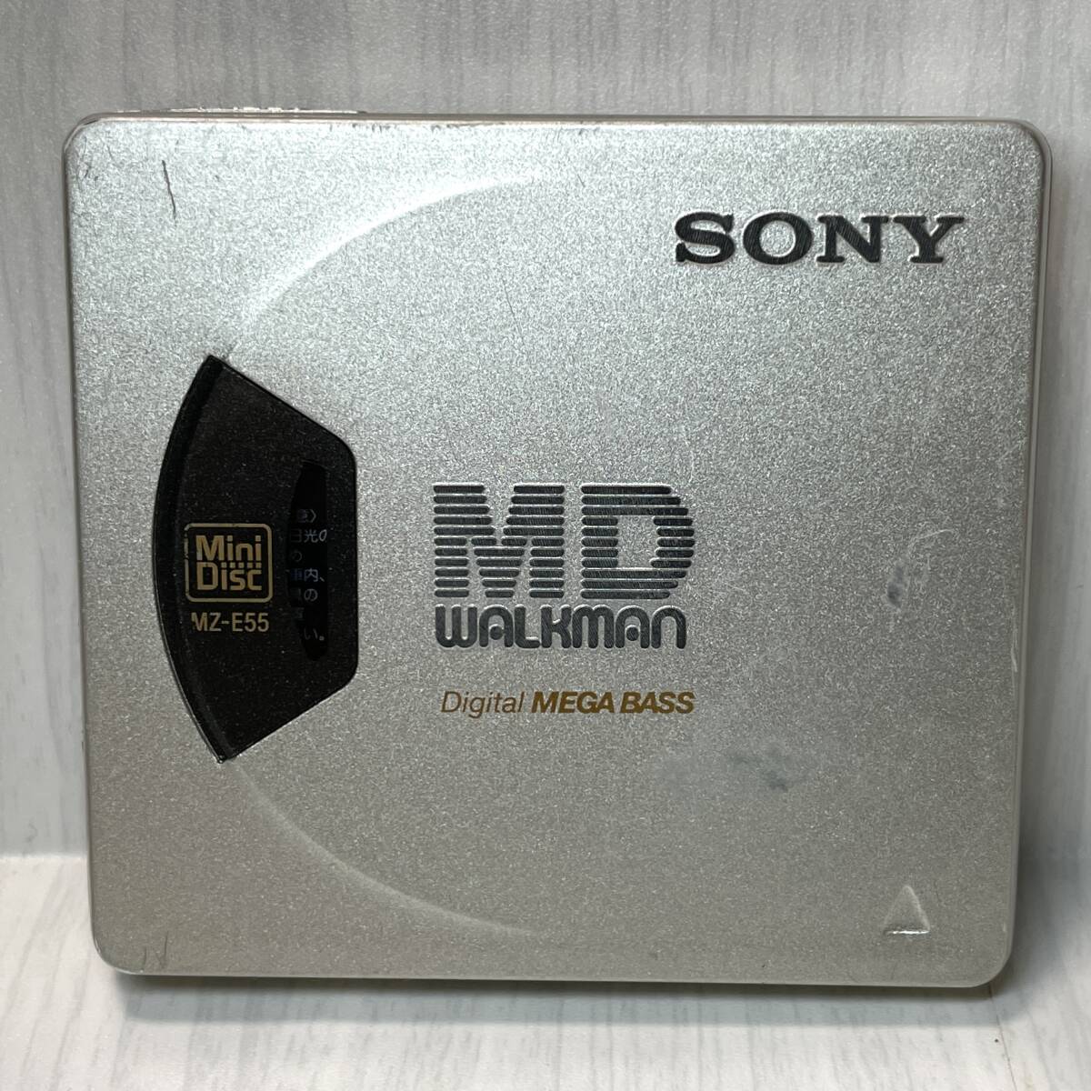 再生〇】SONY MDウォークマン MZ-E55 本体+リモコン ソニー 再生〇】SONY MDウォークマン MZ-E55 本体+リモコン ソニー