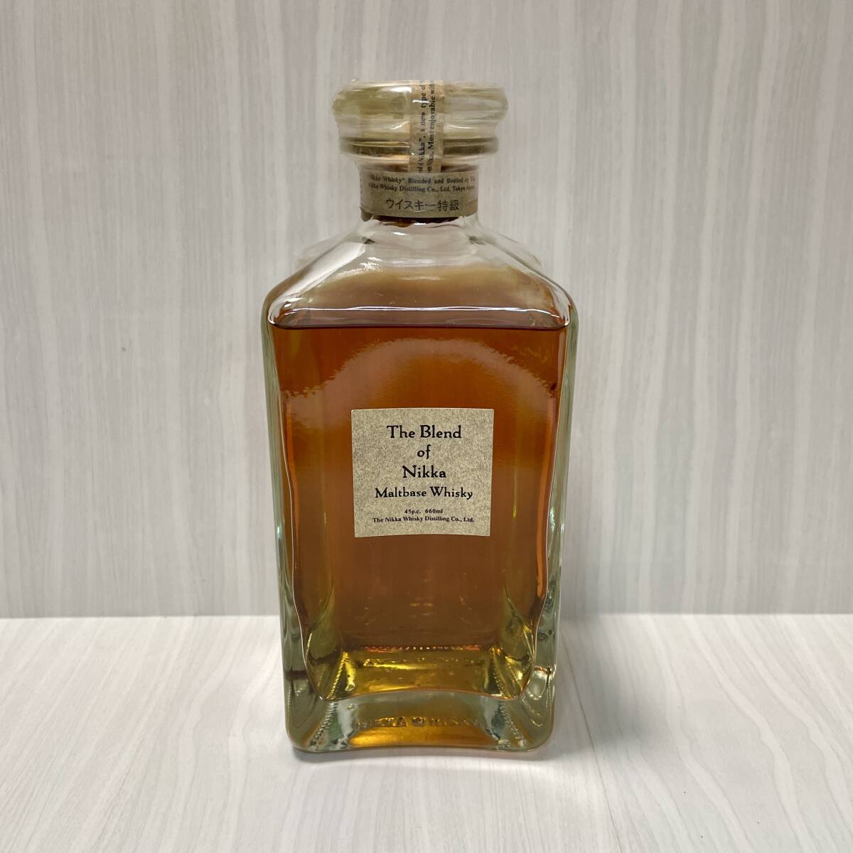 古酒/未開栓】the blend of nikka 660ml 45% ザ・ブレンド 古酒/未開栓】the blend of nikka 660ml 45% ザ・ブレンド