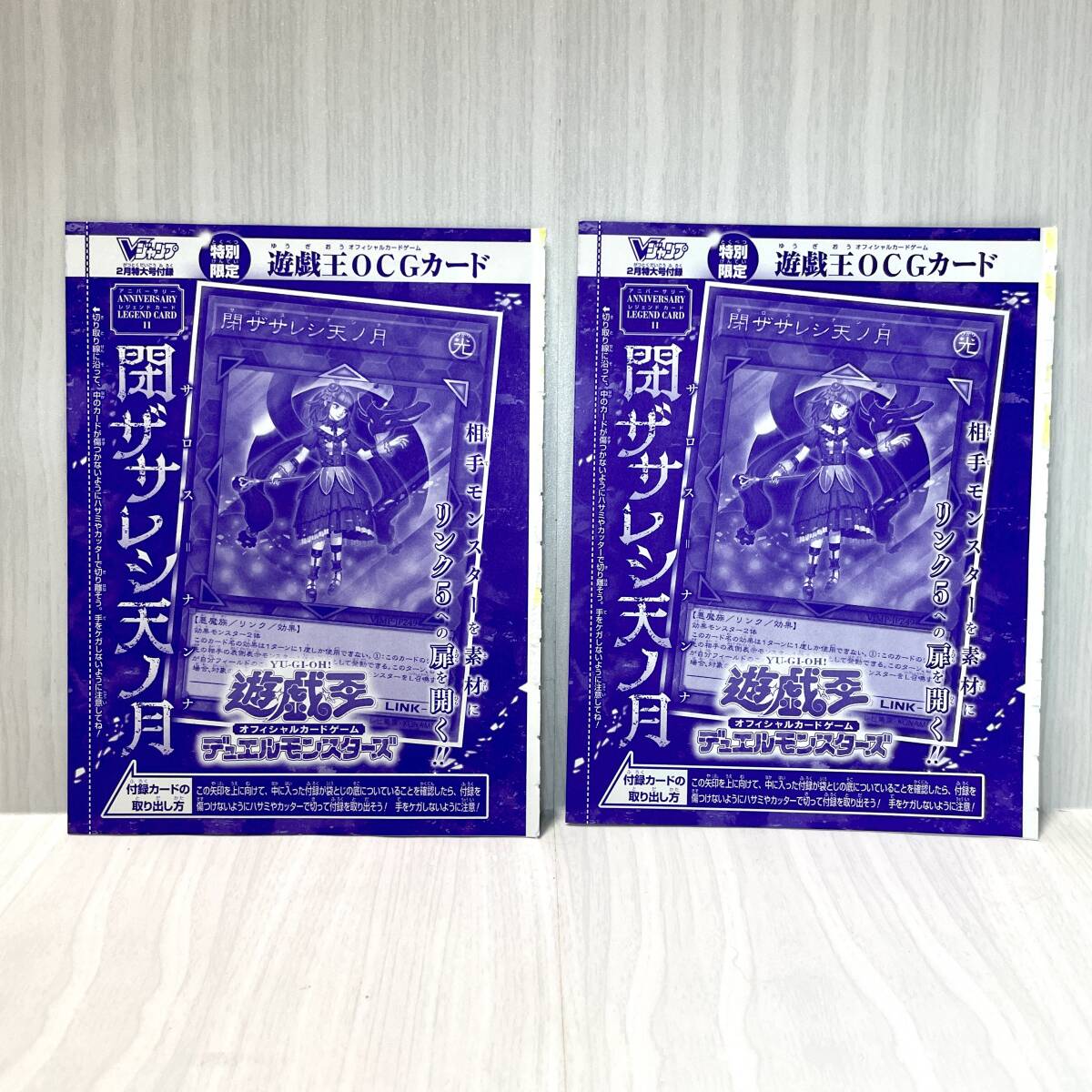 未開封/2枚】遊戯王 VJMP 閉ザサレシ天ノ月(サロス=ナンナ 未開封/2枚】遊戯王 VJMP 閉ザサレシ天ノ月(サロス=ナンナ