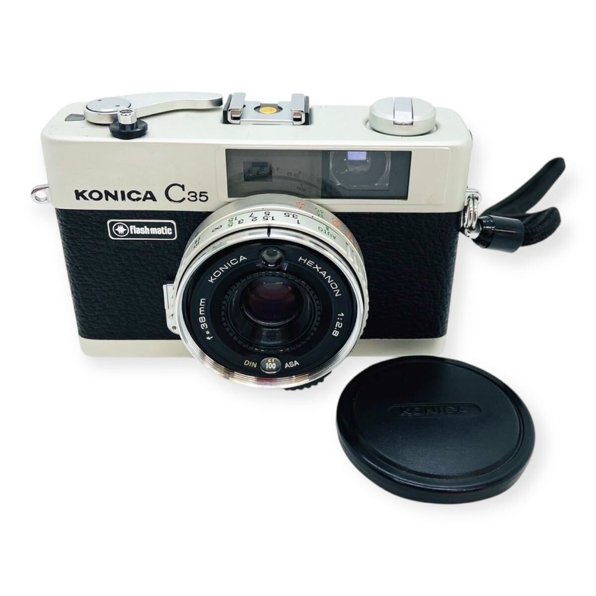 87 KONICA C35 フィルムカメラ シャッター動作確認済み カメラ
