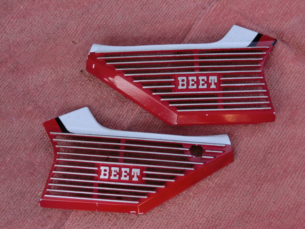 □ CBX400F アルフィンカバー 中古左右セット BEET NC07 □ CBX400F アルフィンカバー 中古左右セット BEET NC07