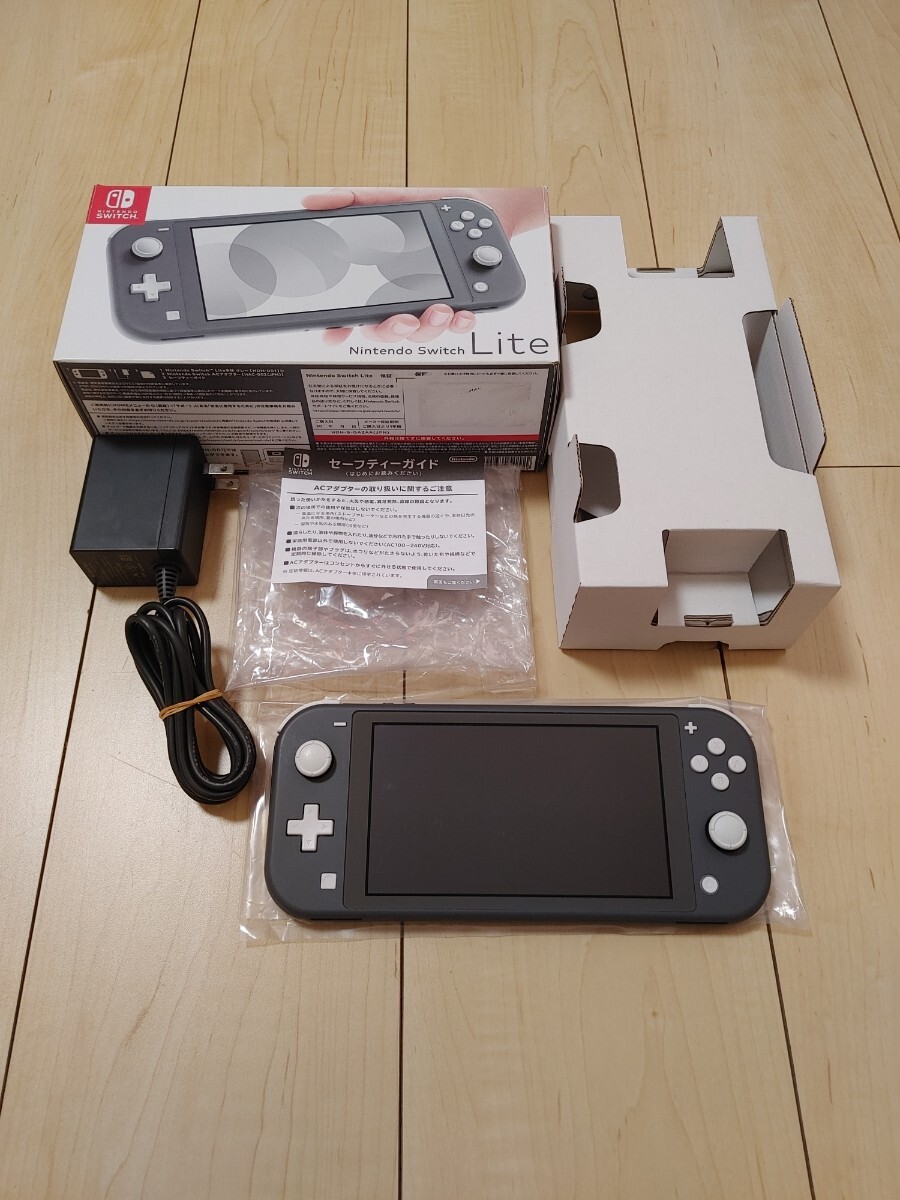 Nintendo Switch Lite ニンテンドースイッチライト グレー 充電 Nintendo Switch Lite ニンテンドースイッチライト グレー 充電