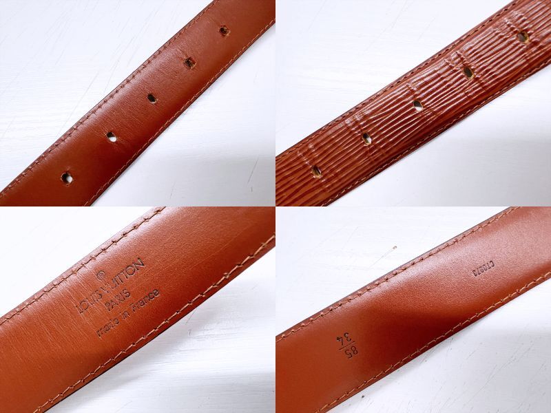 美品 Louis Vuitton ルイヴィトン エピ サンチュールクラシック 美品 Louis Vuitton ルイヴィトン エピ サンチュールクラシック