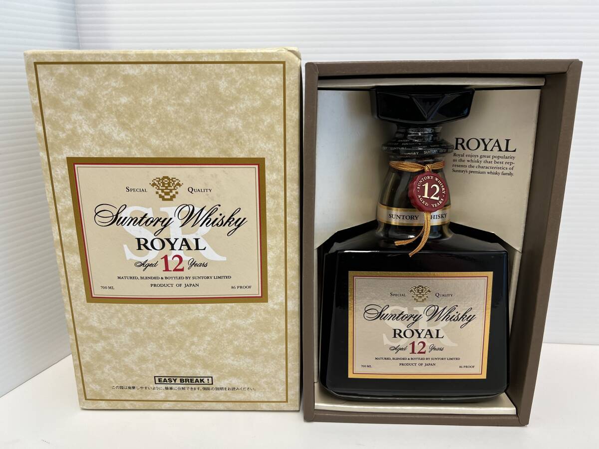 13076】未開栓 SUNTORY WHISKY ROYAL サントリー ウイスキー 13076】未開栓 SUNTORY WHISKY ROYAL サントリー ウイスキー