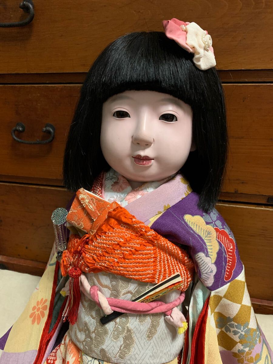 市松人形 72cm 日本人形 女の子 アンティーク (市松人形)|売買 市松人形 72cm 日本人形 女の子 アンティーク (市松人形)|売買