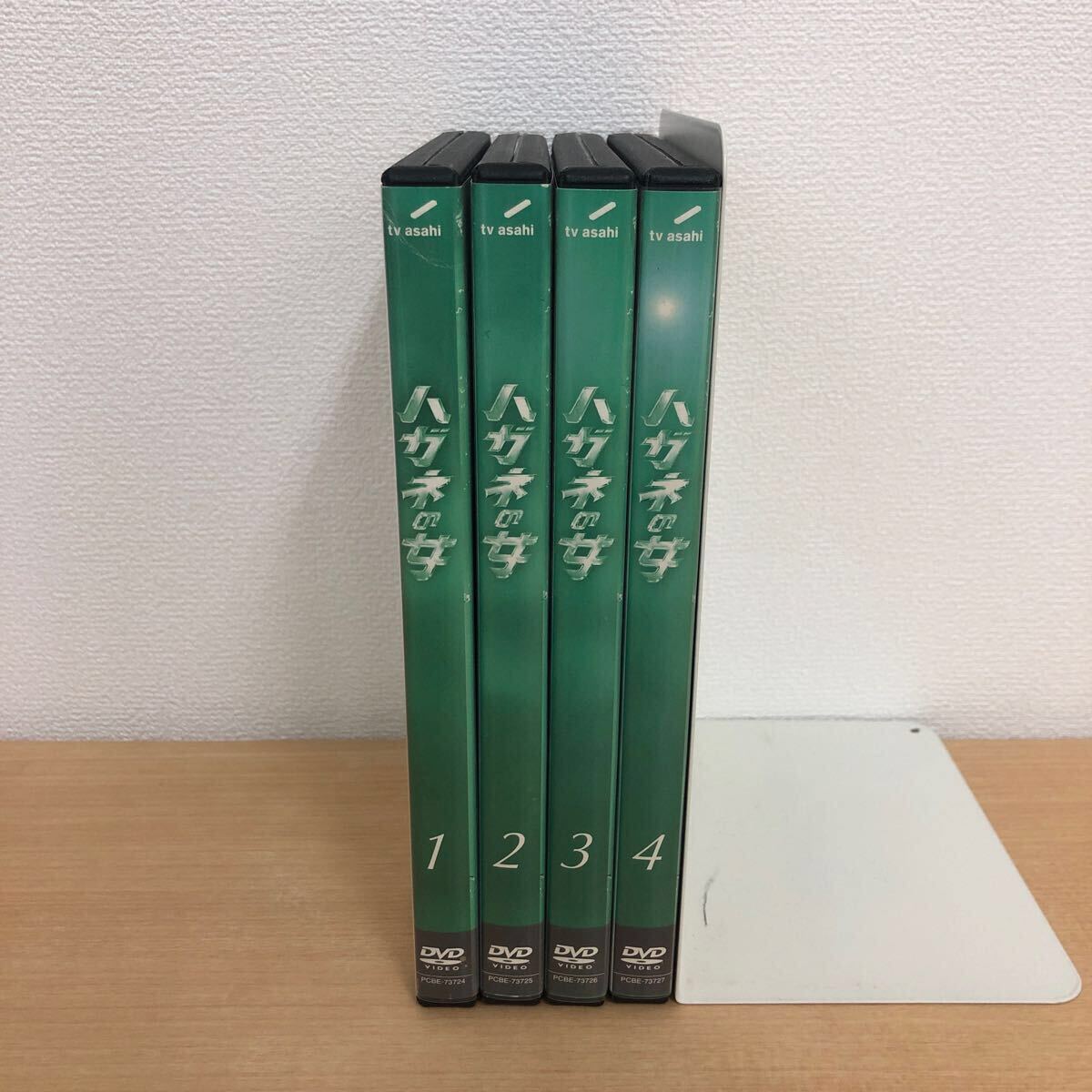 Y0408B ハガネの女 1〜4 DVD 4本セット レンタル専用 全話 邦画 Y0408B ハガネの女 1〜4 DVD 4本セット レンタル専用 全話 邦画