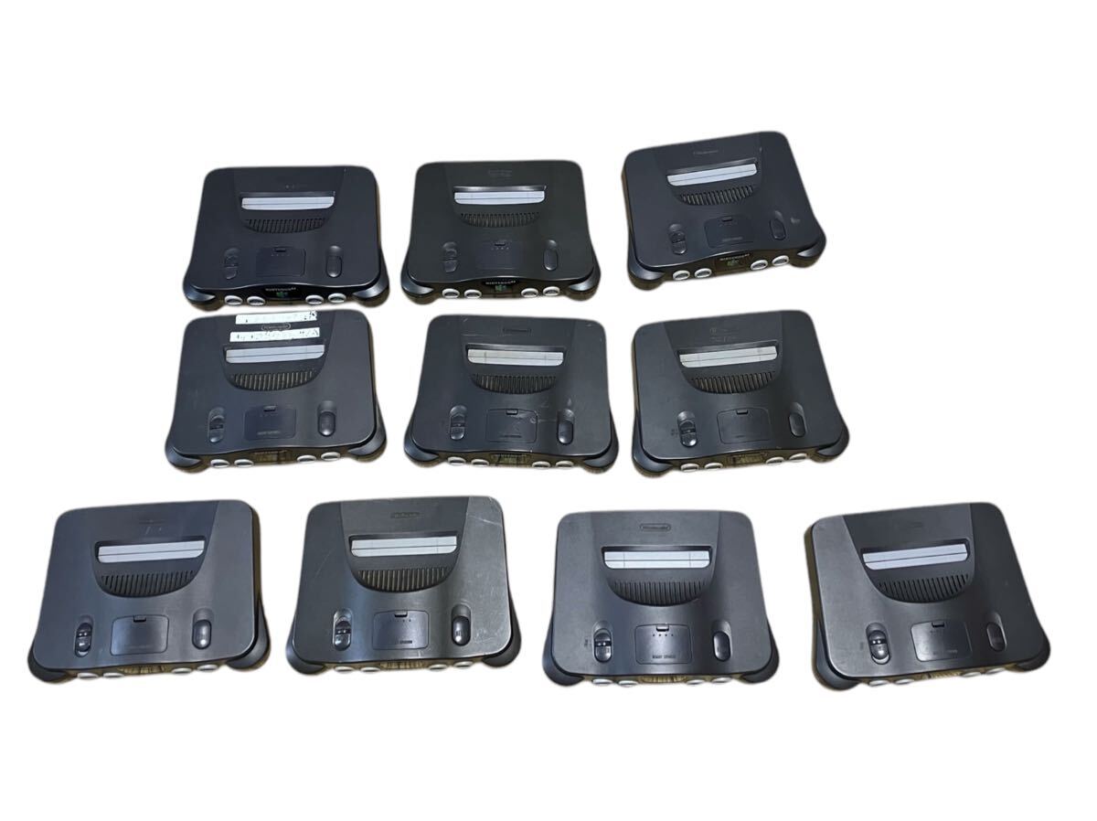 ジャンク】 N64 ニンテンドー64 本体セット 10台 N64 ジャンク】 N64 ニンテンドー64 本体セット 10台 N64