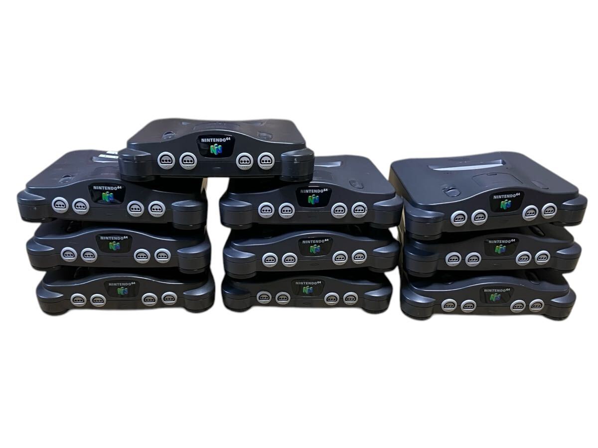 ジャンク】 N64 ニンテンドー64 本体セット 10台 N64 ジャンク】 N64 ニンテンドー64 本体セット 10台 N64