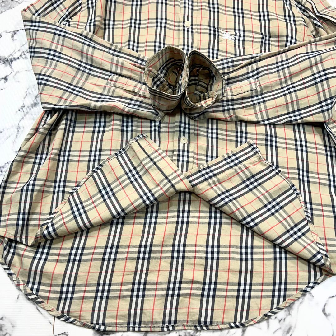 ノバチェック柄/43(XLサイズ) ○BURBERRY LONDON シャツ 長袖 ノバチェック柄/43(XLサイズ) ○BURBERRY LONDON シャツ 長袖