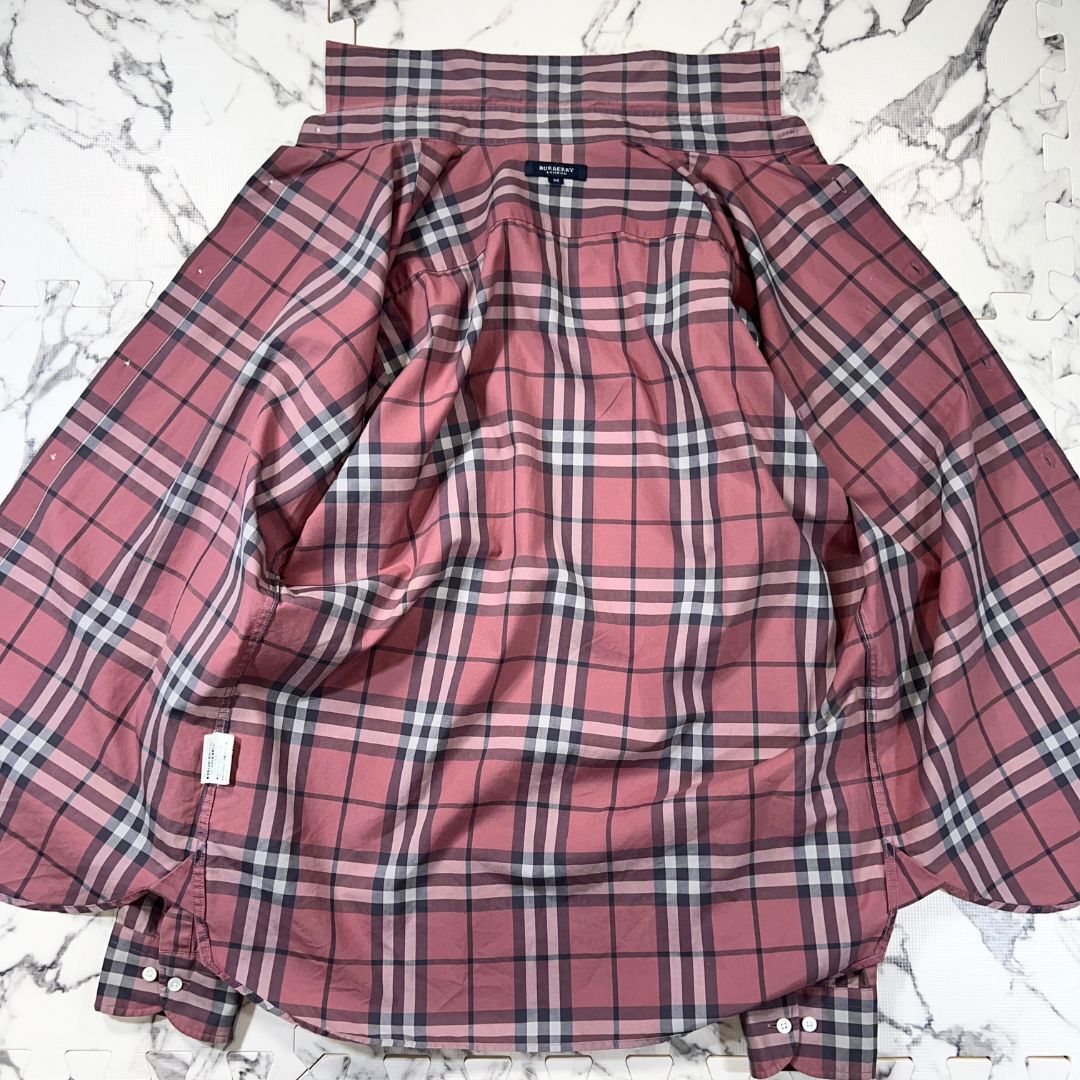 極美品/ストレッチ素材/メガチェック柄○BURBERRY バーバリー 極美品/ストレッチ素材/メガチェック柄○BURBERRY バーバリー