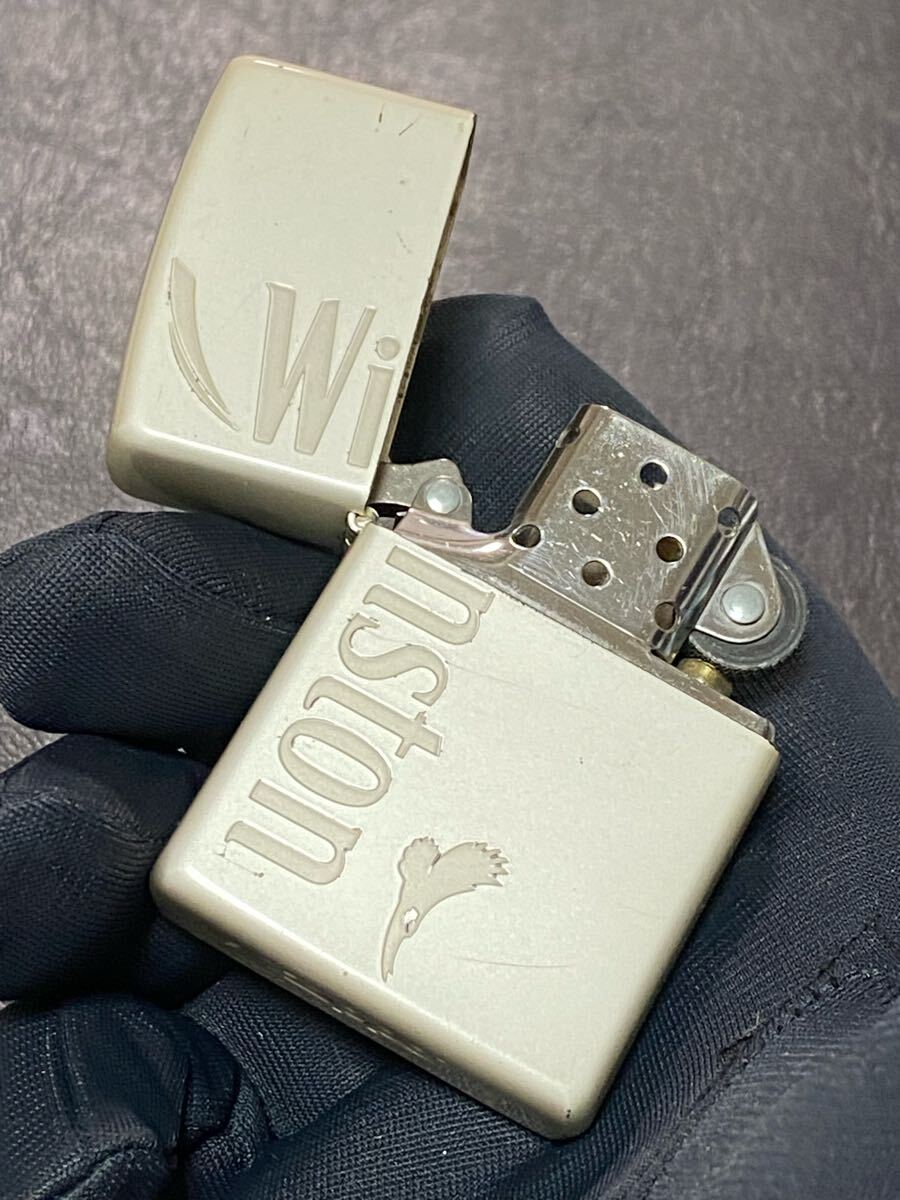 zippo ウィンストン 希少カラー 限定品 前面刻印 希少モデル zippo ウィンストン 希少カラー 限定品 前面刻印 希少モデル