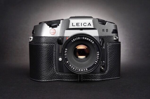 新品 本革カメラケース LEICA ライカ R9/R8用