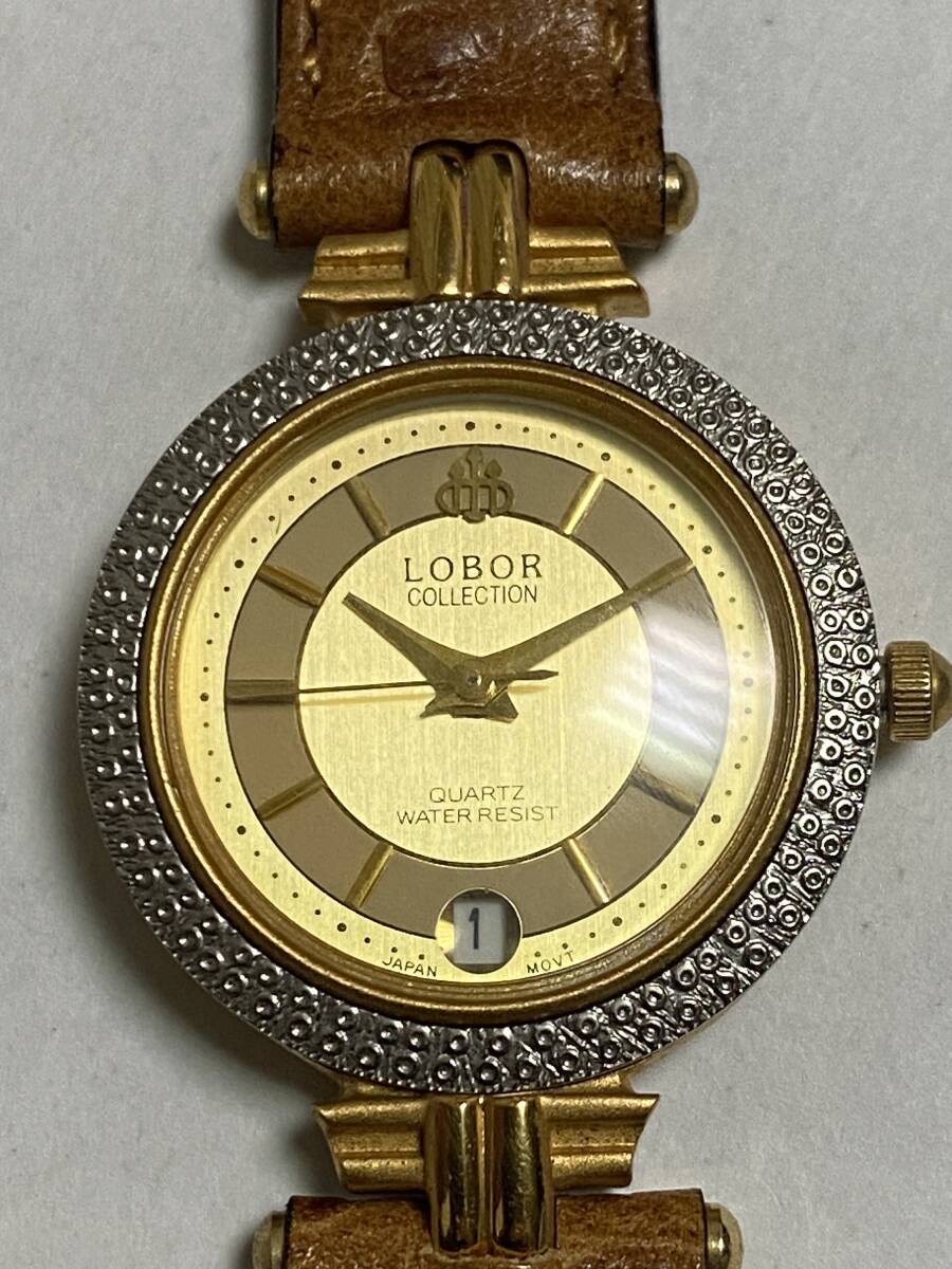 ◇LOBOR ロバー 18K GOLD JAPAN QUARTZ レディース 腕時計 ITALY ◇LOBOR ロバー 18K GOLD JAPAN QUARTZ レディース 腕時計 ITALY