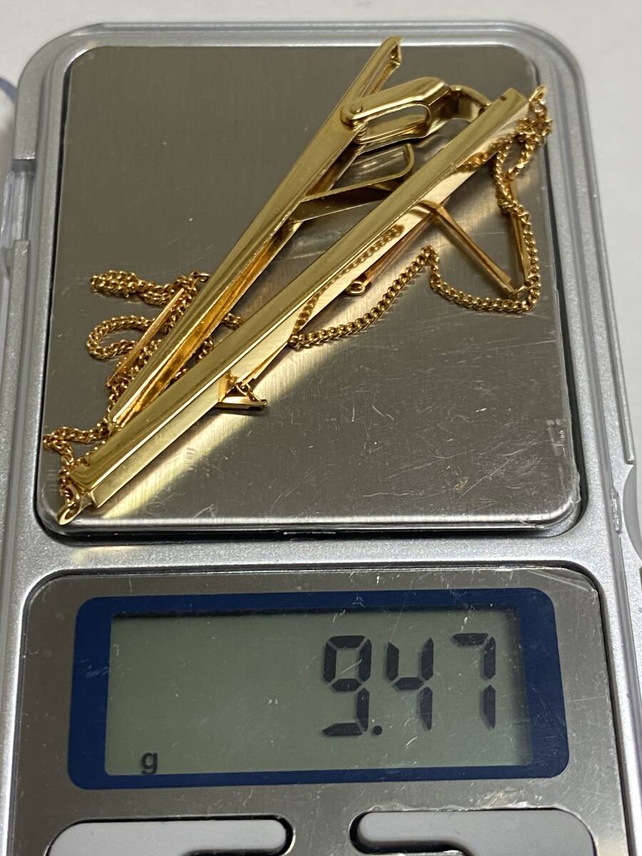 ◇ライオンスター Lion Star 鎖 K18 SILVER.F 刻印入 ネクタイ ◇ライオンスター Lion Star 鎖 K18 SILVER.F 刻印入 ネクタイ