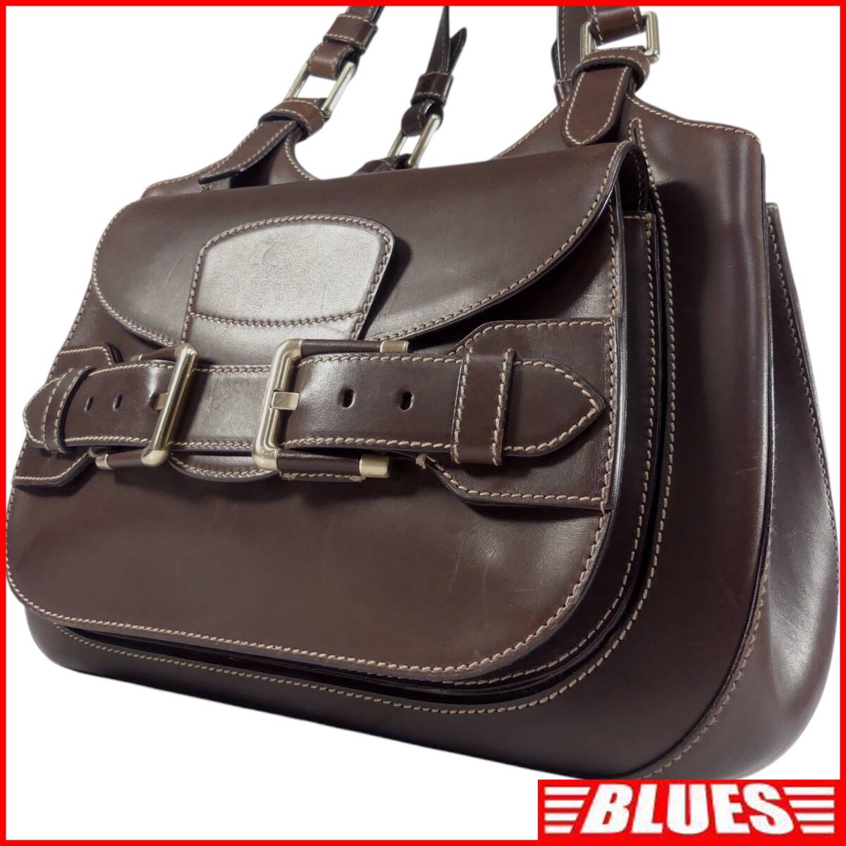 即決 BALLY レザートートバッグ バリー 茶 ブラウン メタル 即決 BALLY レザートートバッグ バリー 茶 ブラウン メタル