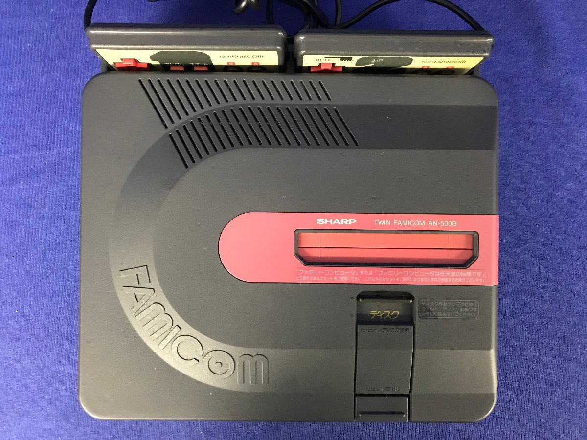 ☆55―027☆ゲーム機 シャープ ツインファミコン AN-500B ☆55―027☆ゲーム機 シャープ ツインファミコン AN-500B