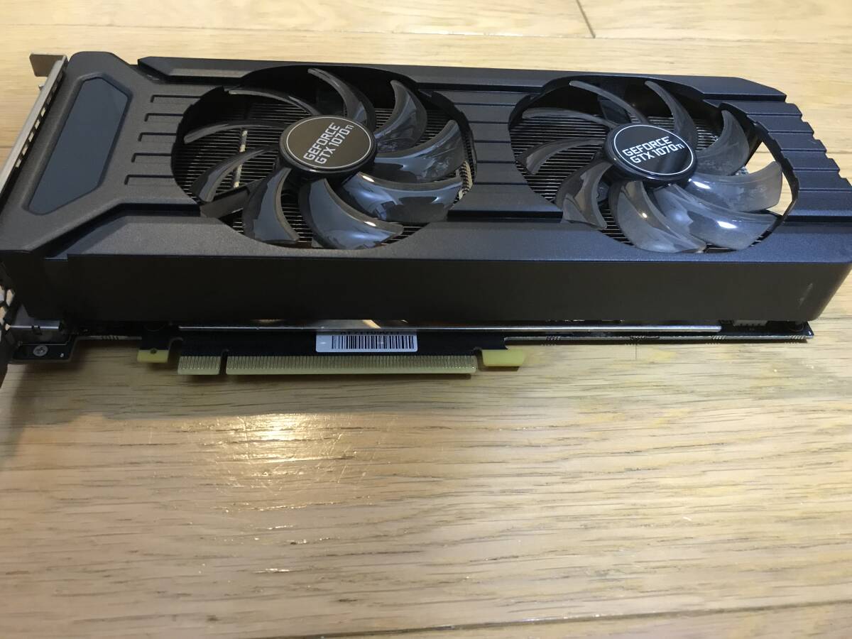 GeForce GTX1070TI DUAL 8GB グラフィックボード 動作確認済(PCI GeForce GTX1070TI DUAL 8GB グラフィックボード 動作確認済(PCI