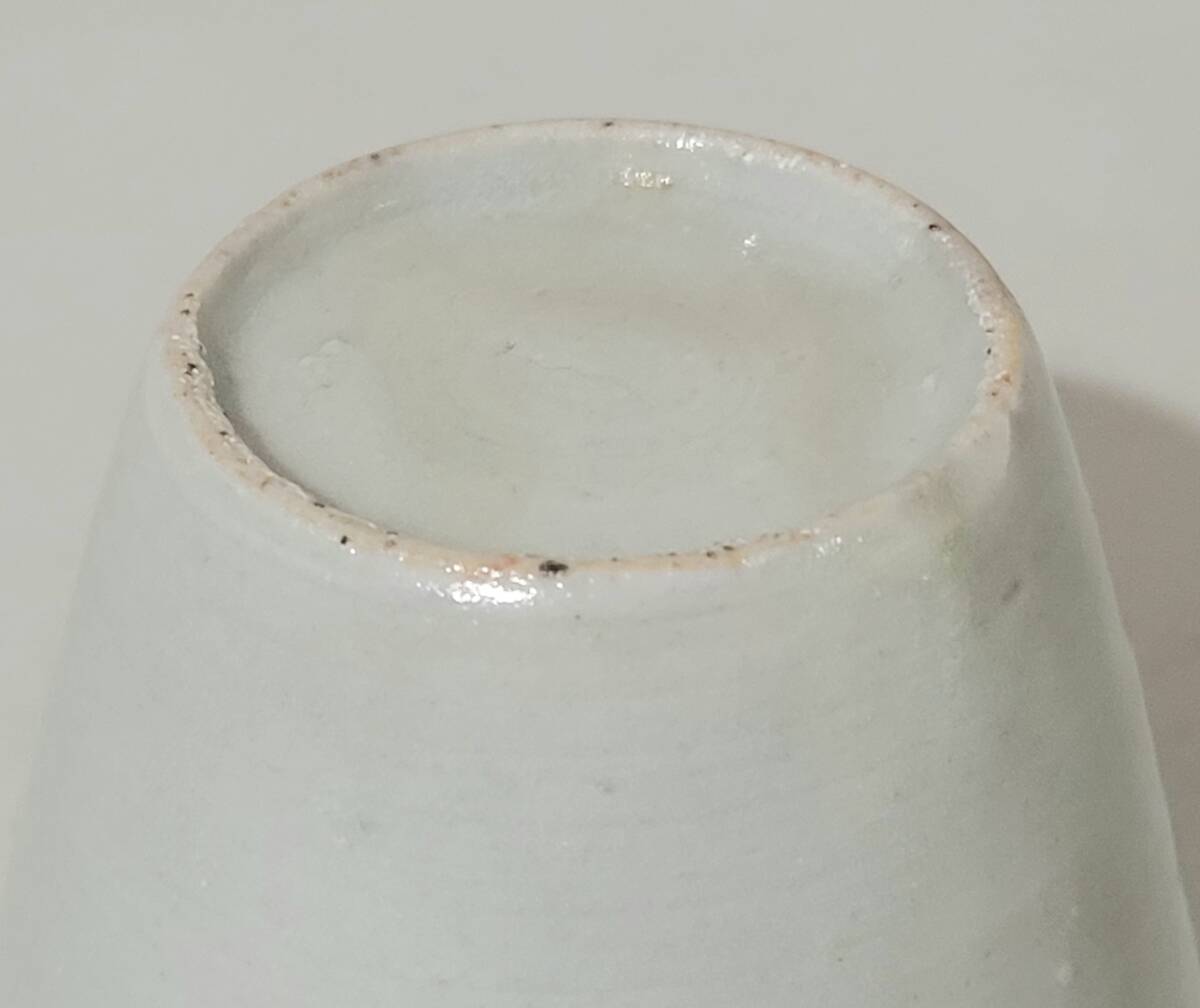 古美術柳 波佐見焼 くらわんか白磁 蕎麦猪口 江戸中期 古伊万里 古美術柳 波佐見焼 くらわんか白磁 蕎麦猪口 江戸中期 古伊万里