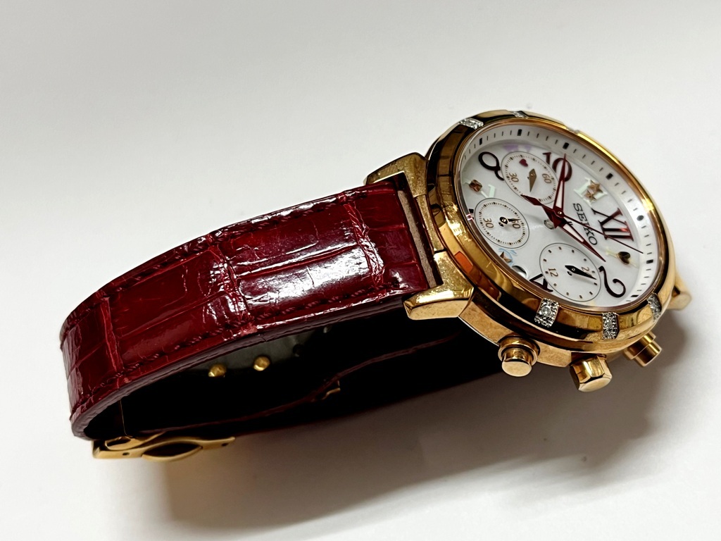 ☆SEIKO/セイコー ルキア V175-0CP0 ベゼル6Pダイヤ ソーラー ☆SEIKO/セイコー ルキア V175-0CP0 ベゼル6Pダイヤ ソーラー
