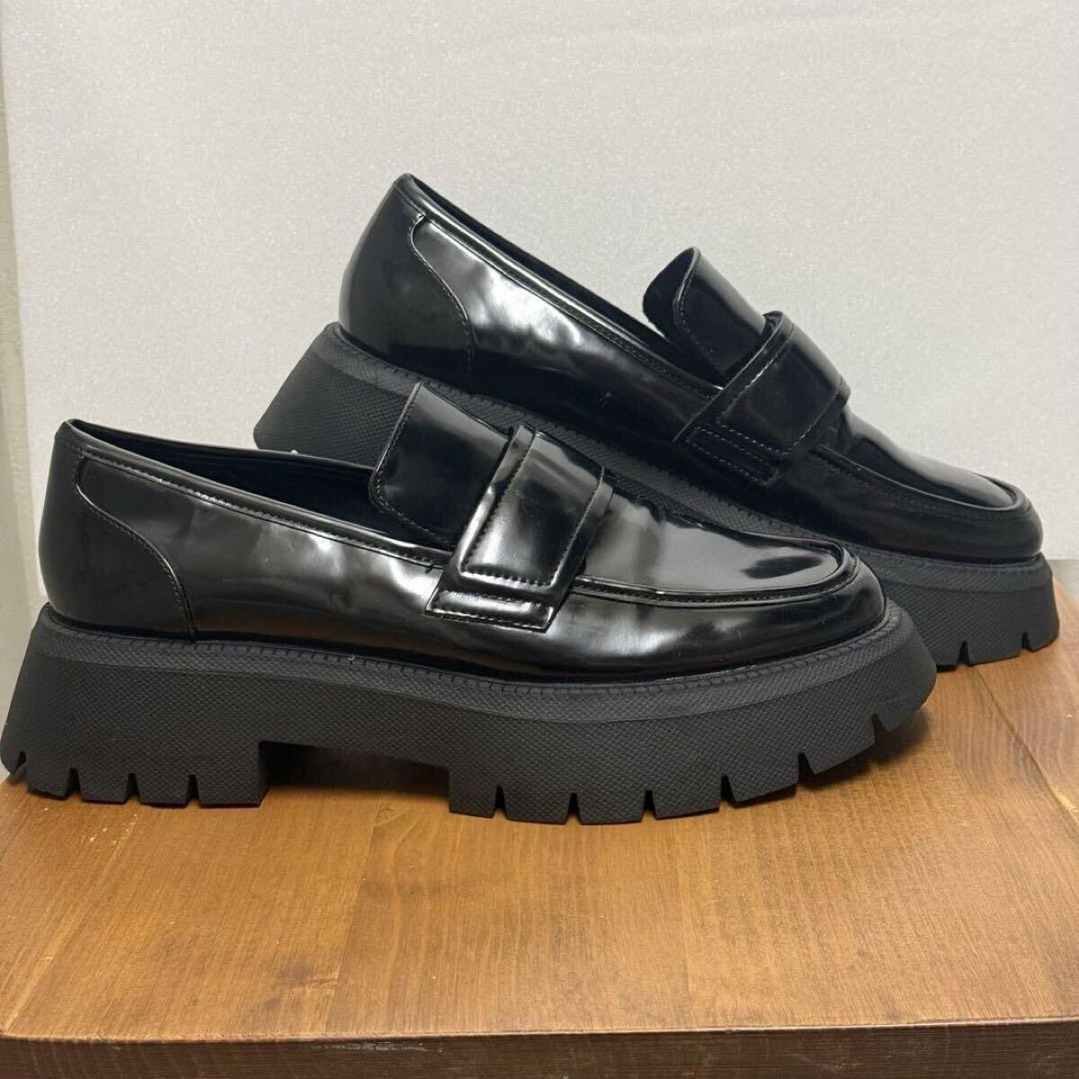 ZARA ローファー 40 チャンキー トラックソール ボリューム ZARA ローファー 40 チャンキー トラックソール ボリューム