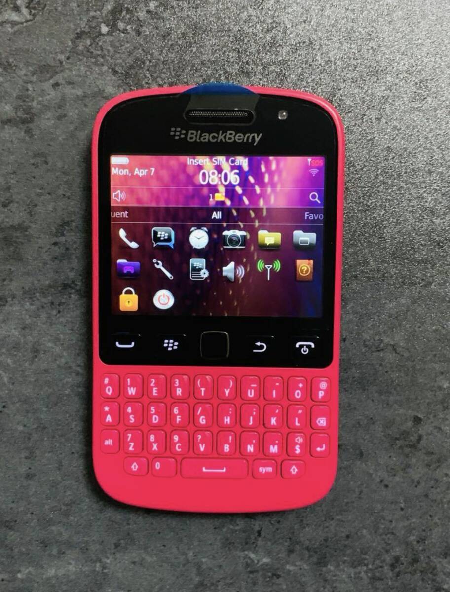 [ коробка есть ] розовый SIM свободный BlackBerry 9720 BlackBerry 
