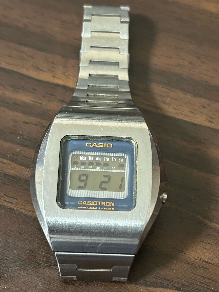 昭和 レトロ 稼働 カシオ オリジナル カシオトロン CASIOTRON 昭和 レトロ 稼働 カシオ オリジナル カシオトロン CASIOTRON