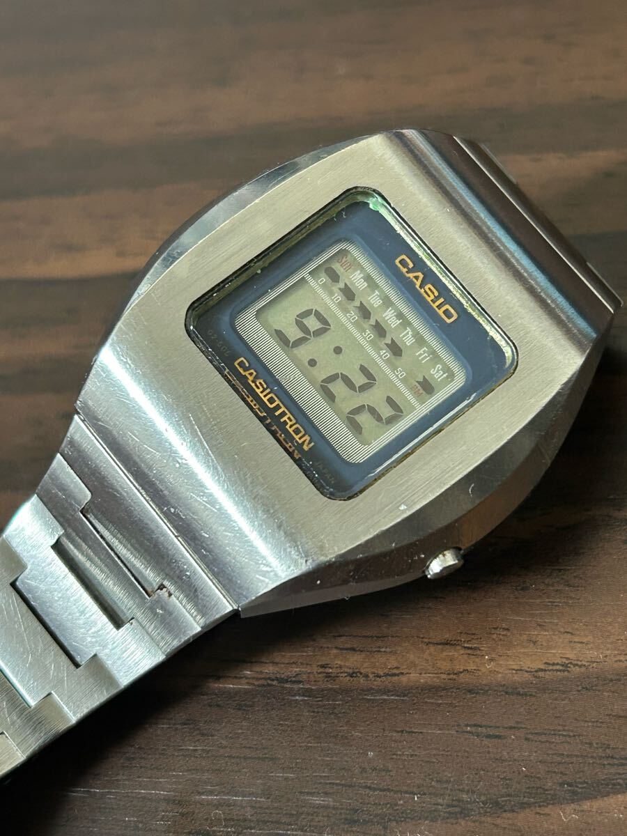 昭和 レトロ 稼働 カシオ オリジナル カシオトロン CASIOTRON 昭和 レトロ 稼働 カシオ オリジナル カシオトロン CASIOTRON