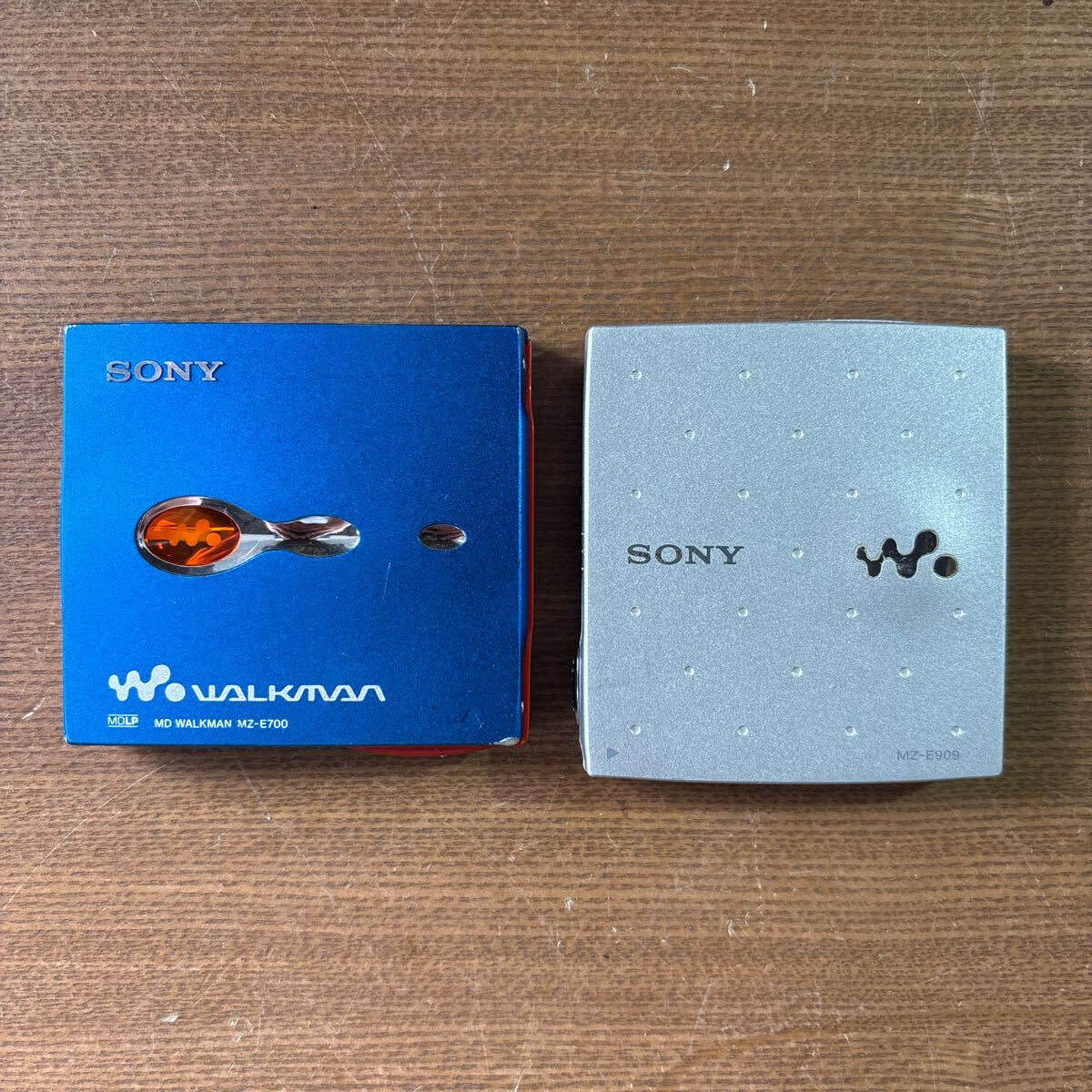 SONY ソニー MDウォークマン まとめて2台 MZ-E700 ブルー MZ SONY ソニー MDウォークマン まとめて2台 MZ-E700 ブルー MZ