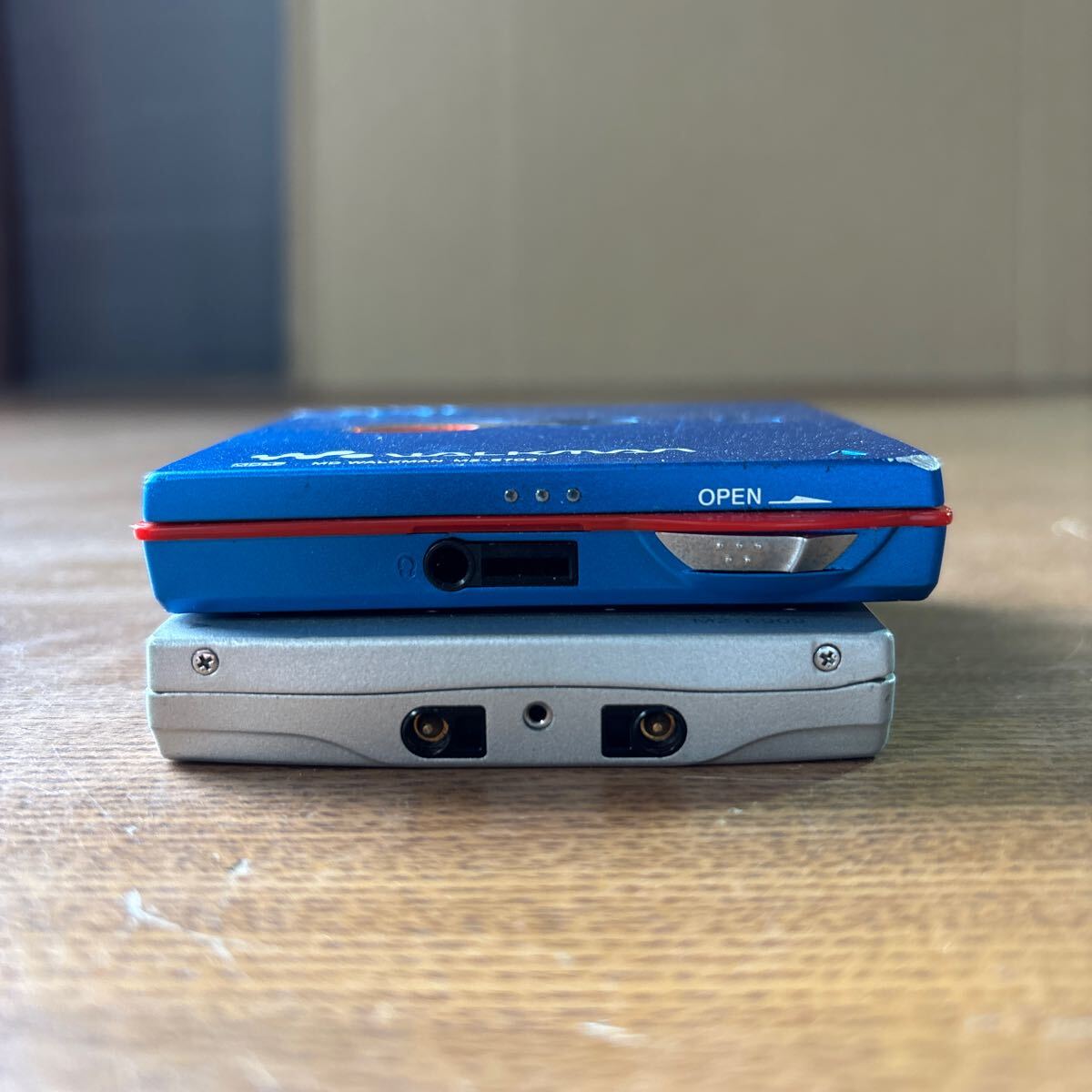 SONY ソニー MDウォークマン まとめて2台 MZ-E700 ブルー MZ SONY ソニー MDウォークマン まとめて2台 MZ-E700 ブルー MZ