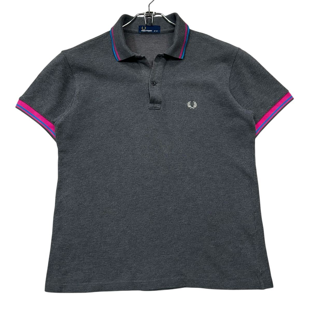 FRED PERRY/フレッドペリー 刺繍ロゴ ポロシャツ メンズM FRED PERRY/フレッドペリー 刺繍ロゴ ポロシャツ メンズM