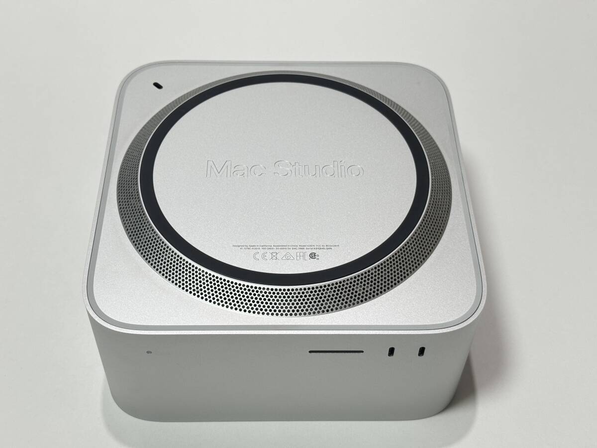 美品 Apple Mac Studio 2022 M1 MAX 10コア GPU 32コア メモリ 美品 Apple Mac Studio 2022 M1 MAX 10コア GPU 32コア メモリ