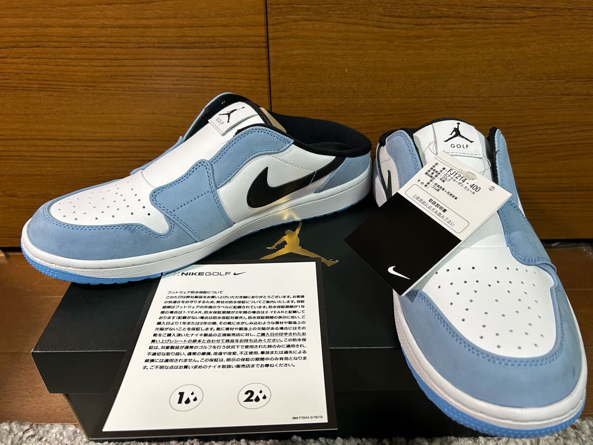 29cm US11 新品未使用 Nike Air Jordan 1 Mule Golf UNIVERSITY 29cm US11 新品未使用 Nike Air Jordan 1 Mule Golf UNIVERSITY