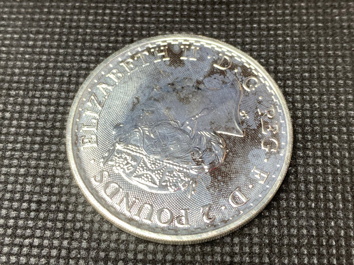 31.1グラム 2023年 (新品) イギリス「ブリタニア」純銀 1オンス
