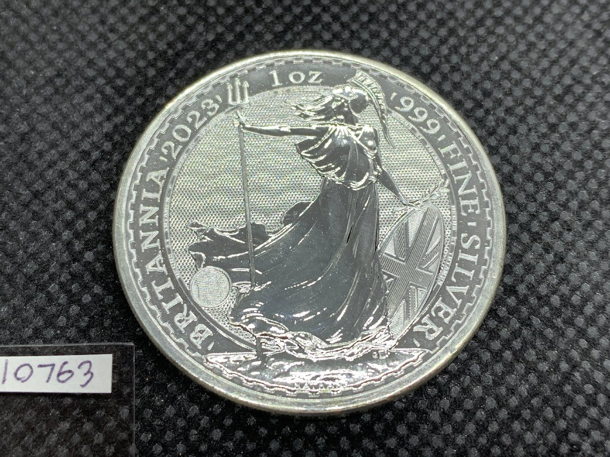 31.1グラム 2023年 (新品) イギリス「ブリタニア」純銀 1オンス 31.1グラム 2023年 (新品) イギリス「ブリタニア」純銀 1オンス