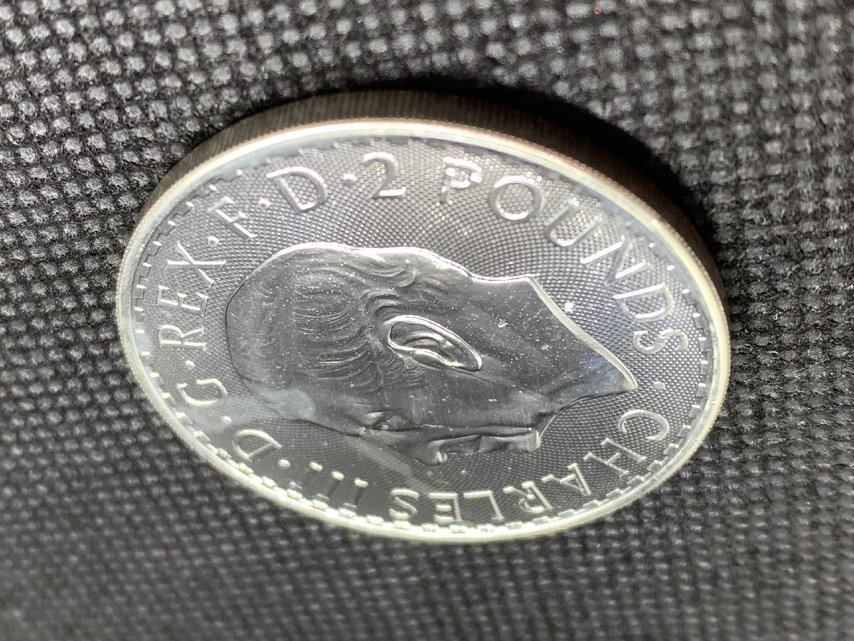 31.1グラム 2024年 (新品) イギリス「ブリタニア」純銀 1オンス 31.1グラム 2024年 (新品) イギリス「ブリタニア」純銀 1オンス