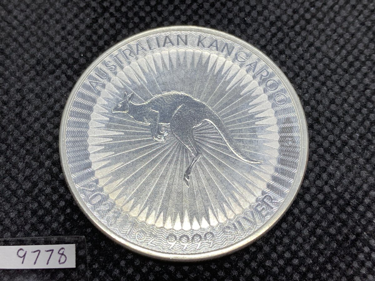 31.1グラム 2023年 (新品) オーストラリア 「カンガルー」 純銀 31.1グラム 2023年 (新品) オーストラリア 「カンガルー」 純銀