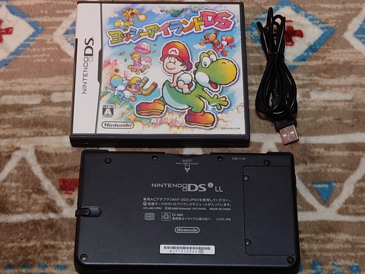 DSi LL スーパーマリオ25周年 本体 USB充電器 タッチペン DSi LL スーパーマリオ25周年 本体 USB充電器 タッチペン