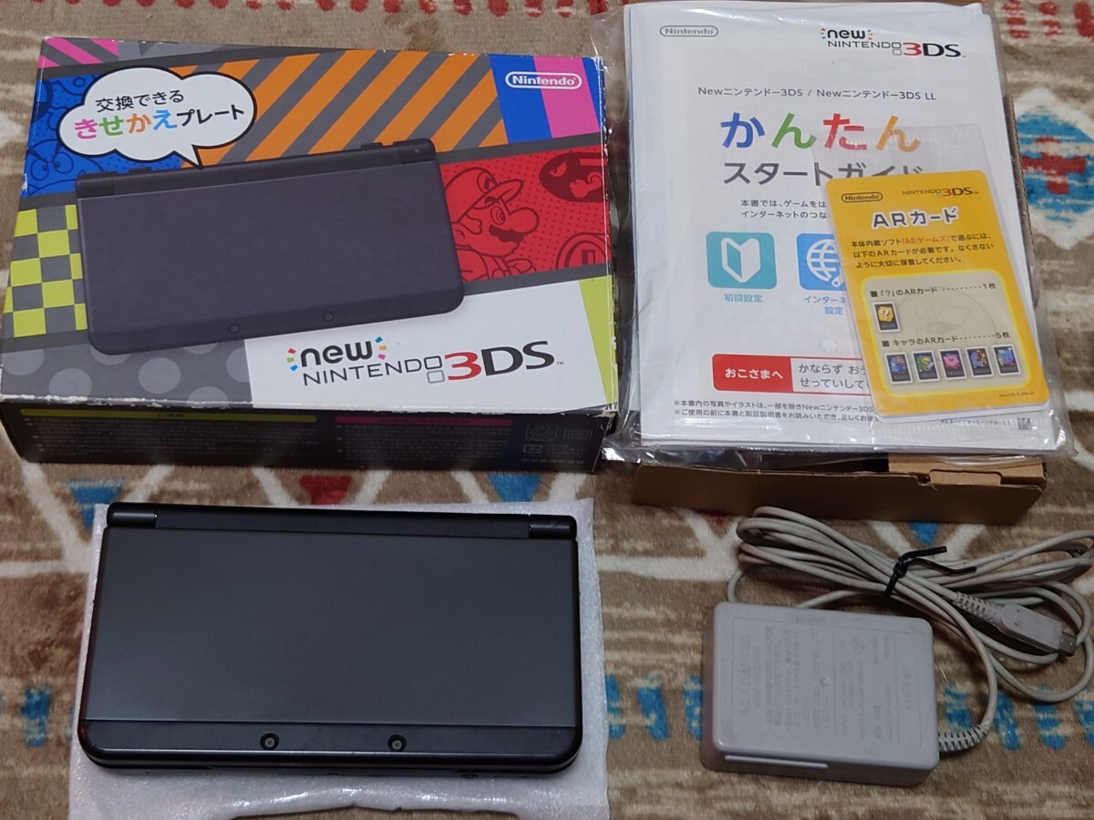 Newニンテンドー3DS 本体 充電器 付属品 ブラック|Yahoo!フリマ Newニンテンドー3DS 本体 充電器 付属品 ブラック|Yahoo!フリマ