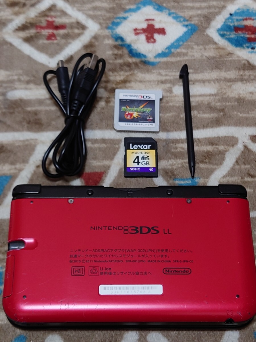 全国送料無料の通販 LL 3DS 本体 モンスト｜Yahoo SDカード タッチペン USB充電器 携帯用ゲーム機本体