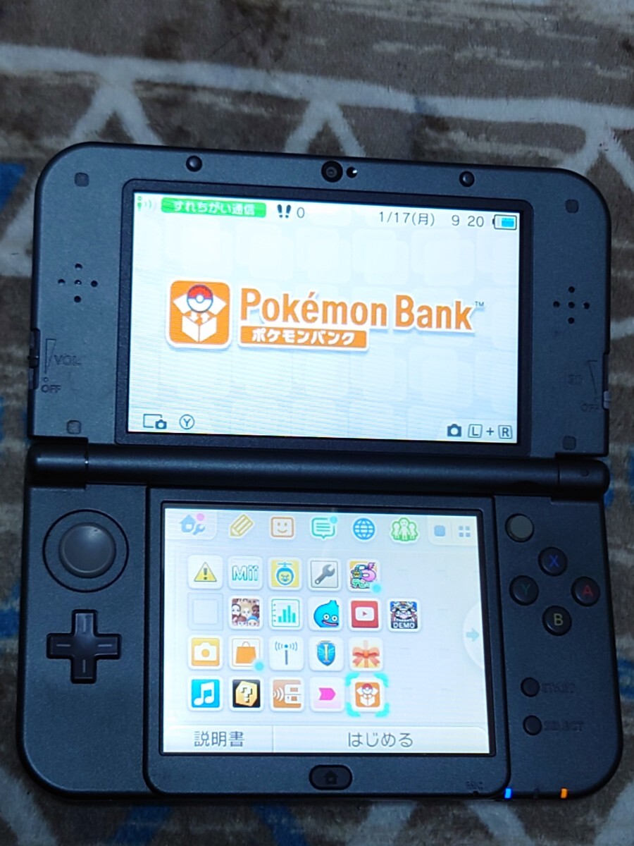 Newニンテンドー3DS LL 本体 タッチペン MicroSD ポケモンバンク Newニンテンドー3DS LL 本体 タッチペン MicroSD ポケモンバンク