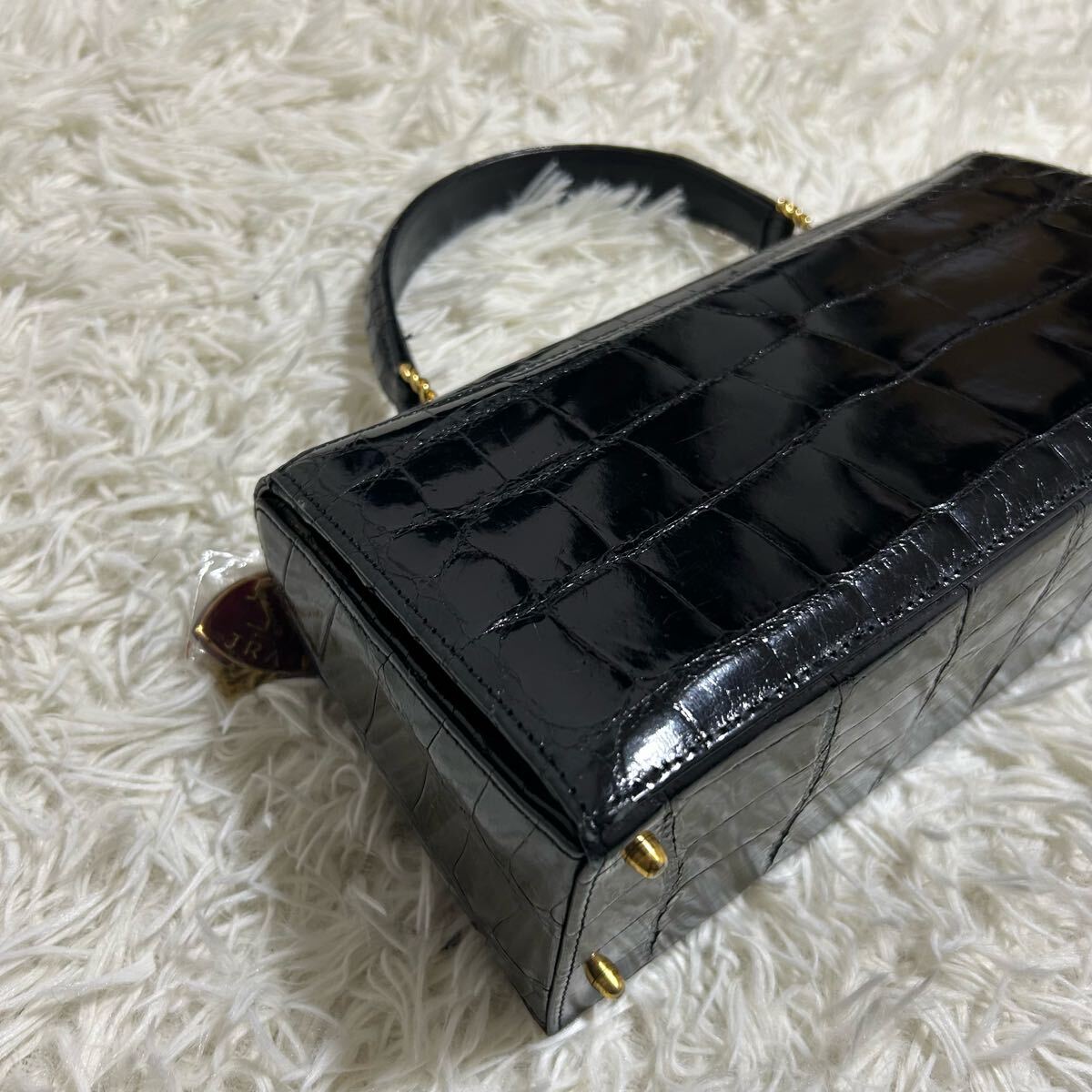 1円〜最高級◎美品 JRA シャインクロコ リアルクロコ ワニ革 1円〜最高級◎美品 JRA シャインクロコ リアルクロコ ワニ革
