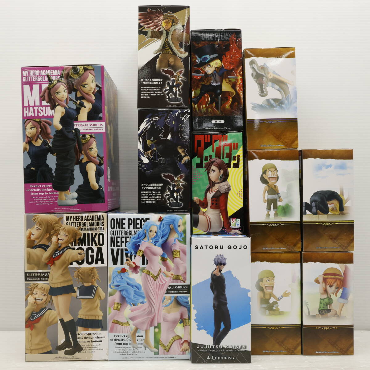 玩Y38 フィギュア【120】13点まとめ プライズ ◇ワンピース/呪術 玩Y38 フィギュア【120】13点まとめ プライズ ◇ワンピース/呪術