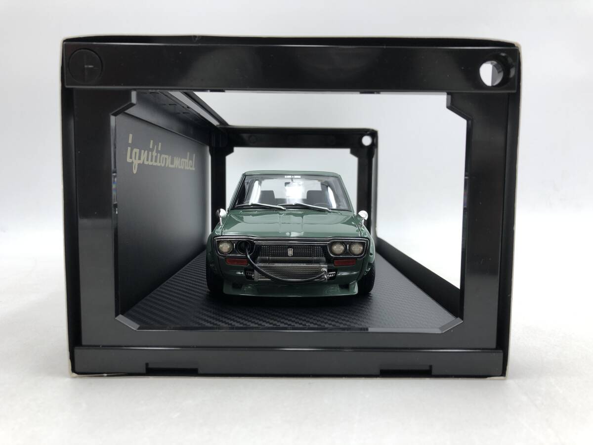 Ignition Model IG 1/64 Datsun Bluebird 510 Wagon Green