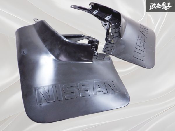 [ редкий товар ] новый товар не использовался наличие иметь Nissan оригинальный NISSAN FGY60 VRGY60 WYY60 Y60 Safari брызговик левый правый 63851-0Y025 / 63850-0Y025 полки 2
